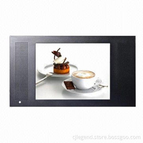 15-inch LCD Advertising Player with Metal Case, Supports Timing Switch